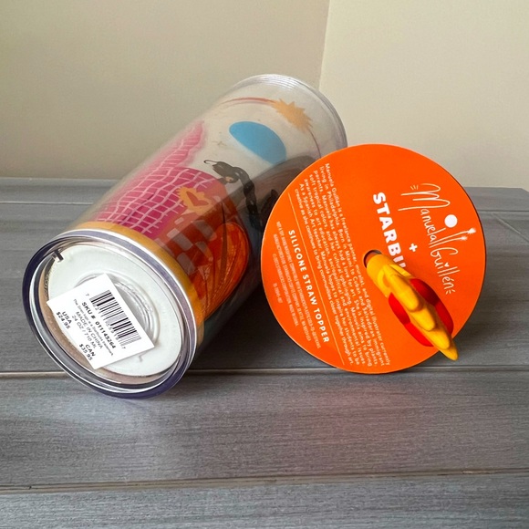 NWT Starbucks Fall 2023 24 Oz Venti Tumbler Manuela Guillén Hi Holla Tumbler! - Picture 5 of 5